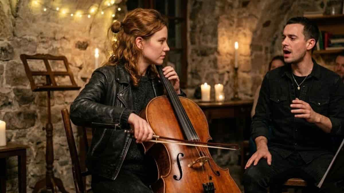 Closest Instrument to the Human Voice: Cello and Singer.