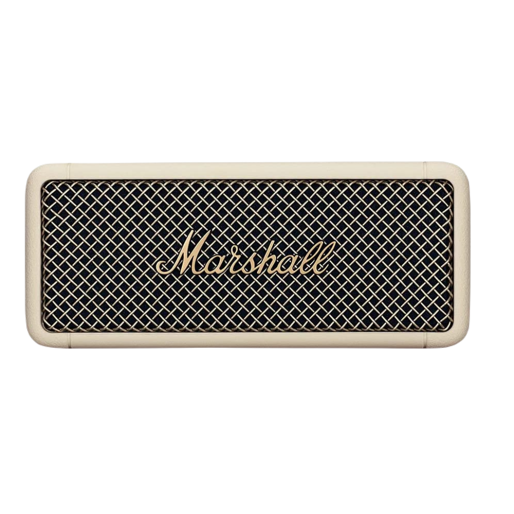 Bluetooth Speaker Emberton I White. Battery with 20h playback, 360º Sound and waterproof material.