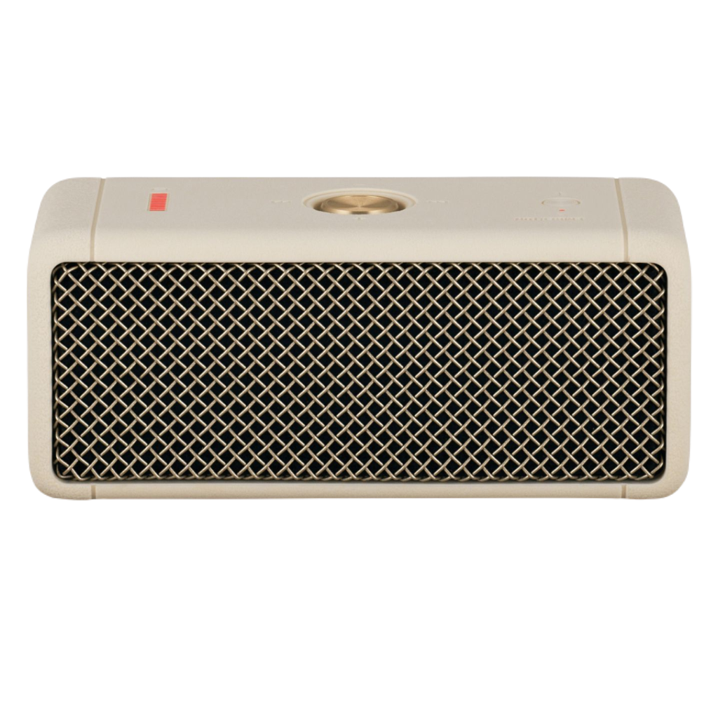 Bluetooth Speaker Emberton I White. Battery with 20h playback, 360º Sound and waterproof material.