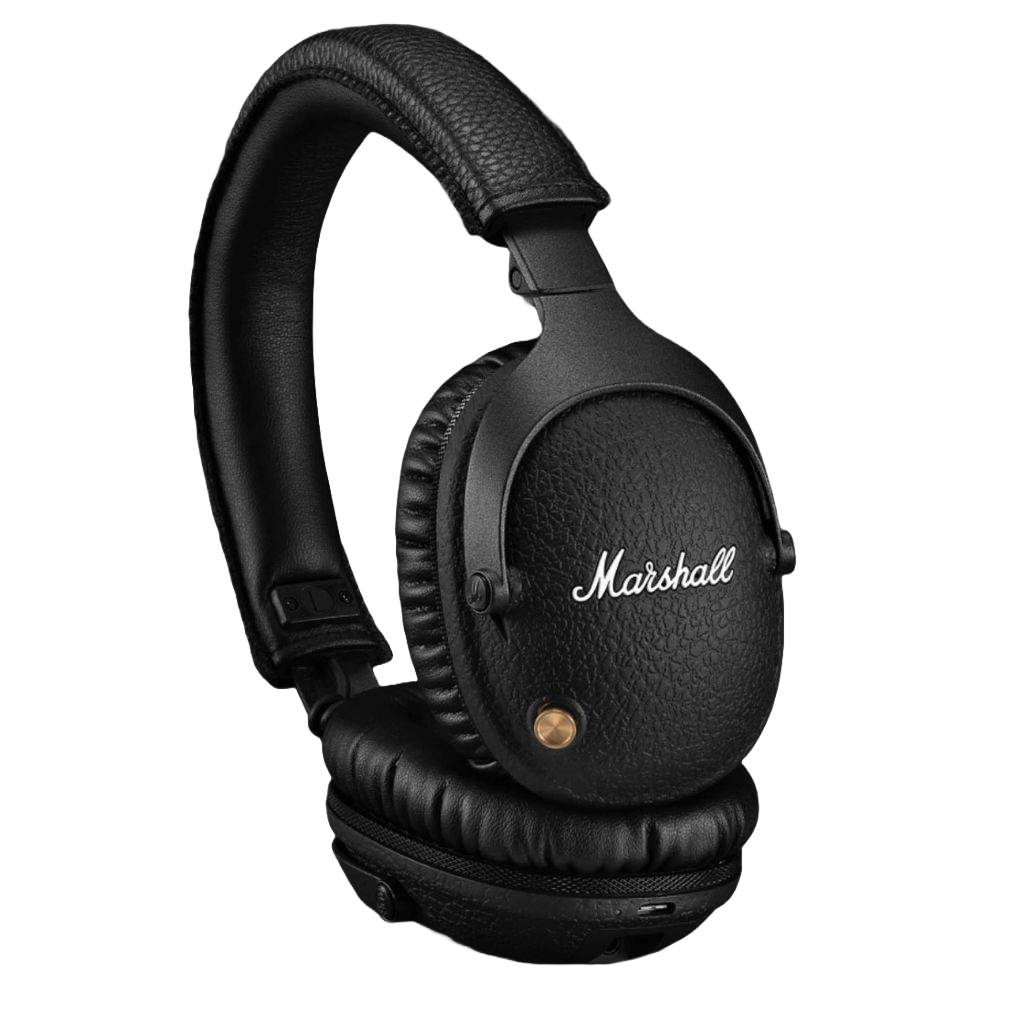 Headphone Monitor II Over-Ear with A.N.C - Active Noise Canceling in Black Color