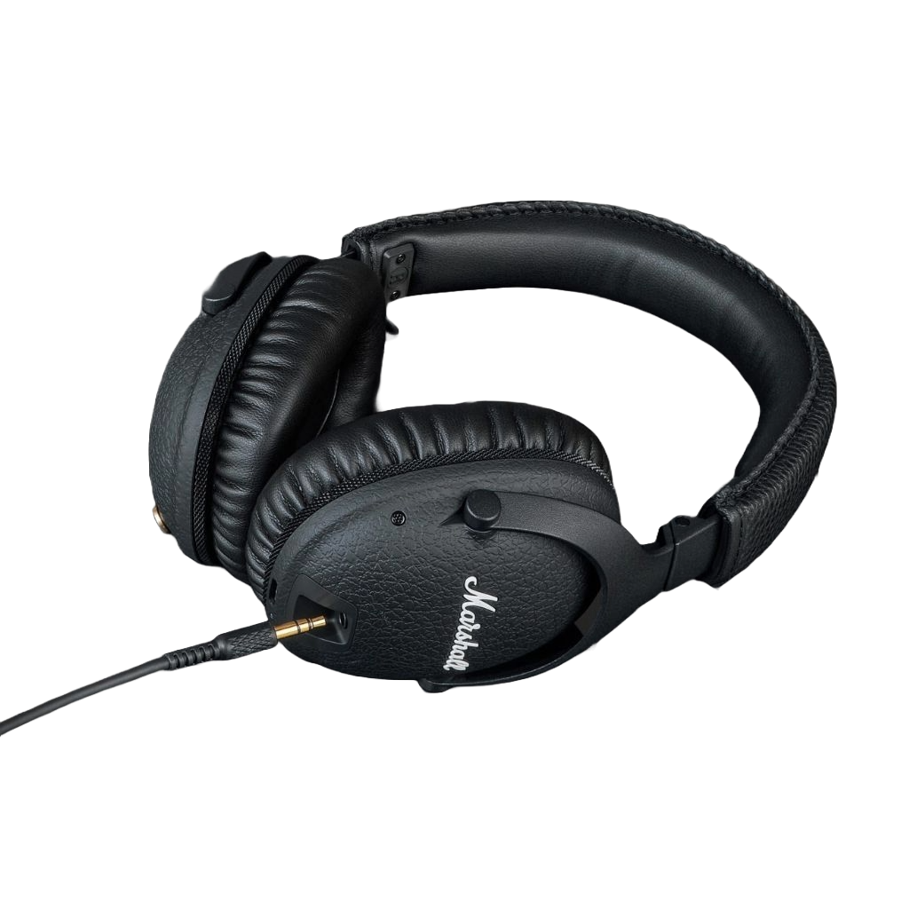 Headphone Monitor II Over-Ear with A.N.C - Active Noise Canceling in Black Color