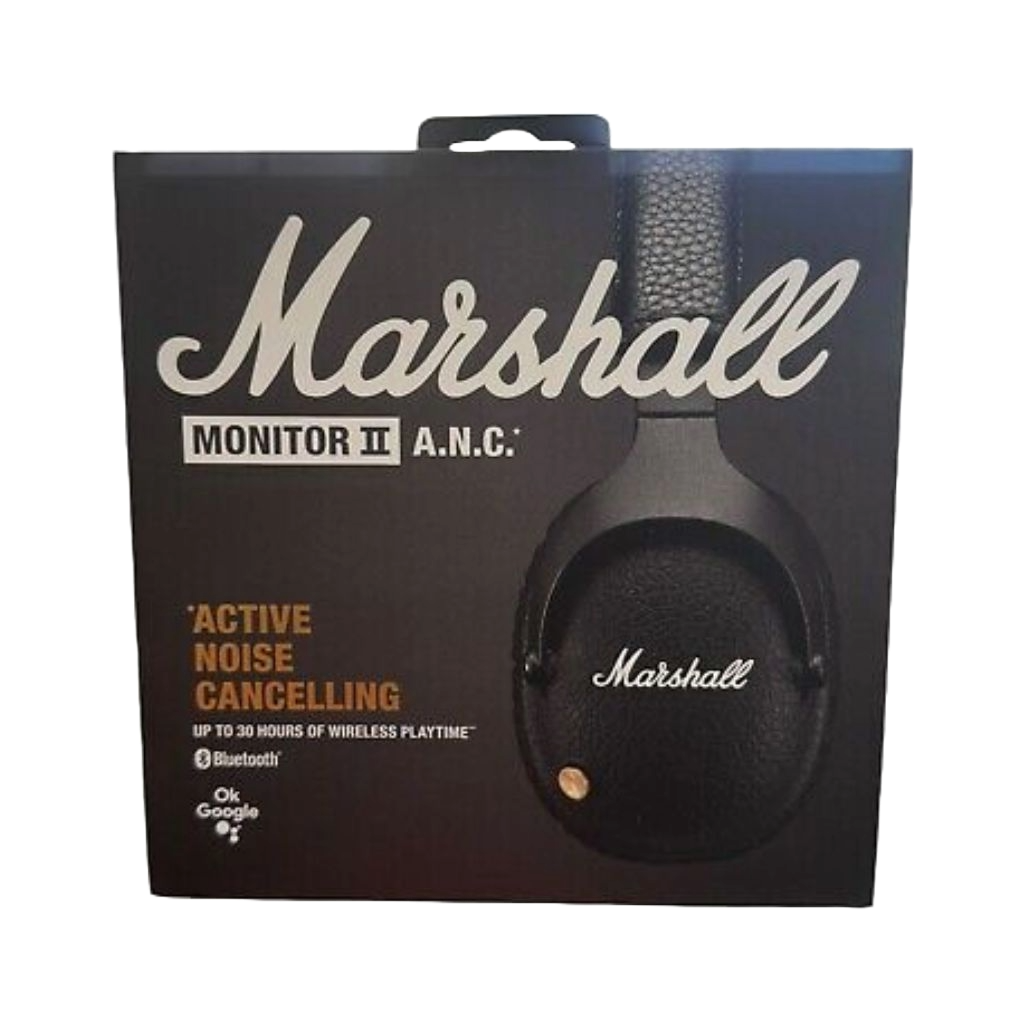 Headphone Monitor II Over-Ear with A.N.C - Active Noise Canceling in Black Color Box