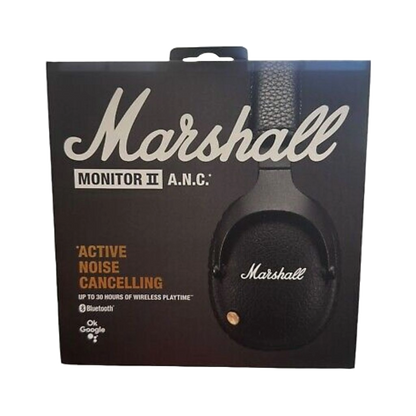 Headphone Monitor II Over-Ear with A.N.C - Active Noise Canceling in Black Color Box