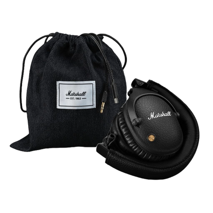 Headphone Monitor II Over-Ear with A.N.C - Active Noise Canceling in Black Color and Case