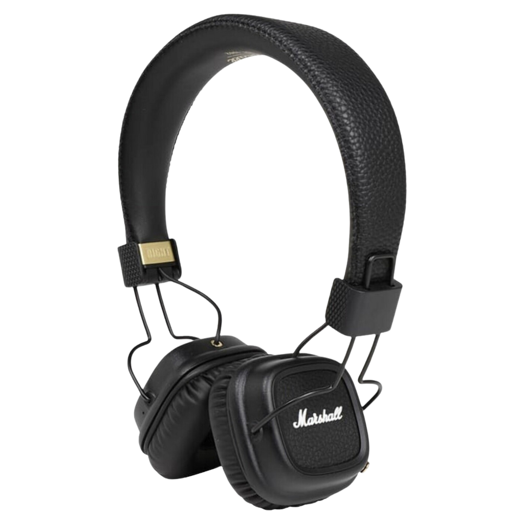 Wireless Headphone Major II black. Bluetooth Headset with 30h of play time.