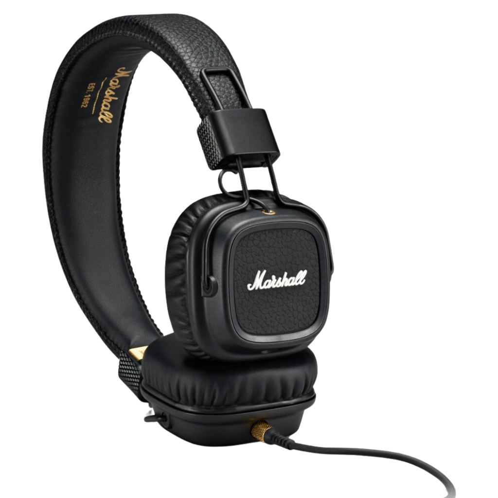 Wireless Headphone Major II black. Bluetooth Headset with 30h of play time.