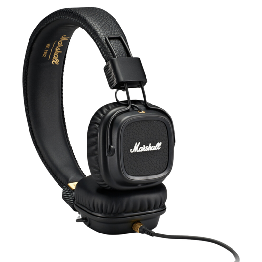 Wireless Headphone Major II black. Bluetooth Headset with 30h of play time.