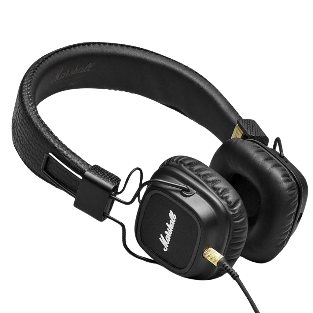 Wireless Headphone Major II black. Bluetooth Headset with 30h of play time.