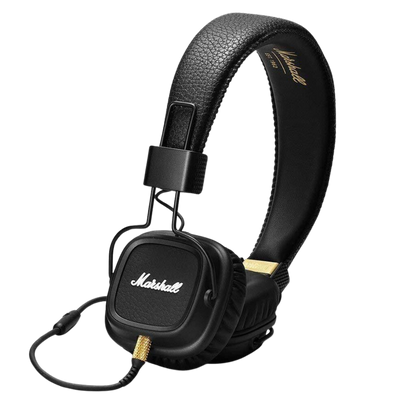 Wireless Headphone Major II black. Bluetooth Headset with 30h of play time.