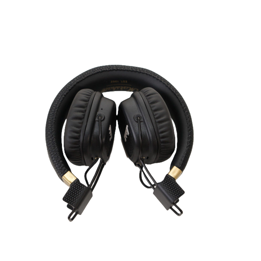 Wireless Headphone Major II black. Bluetooth Headset with 30h of play time.