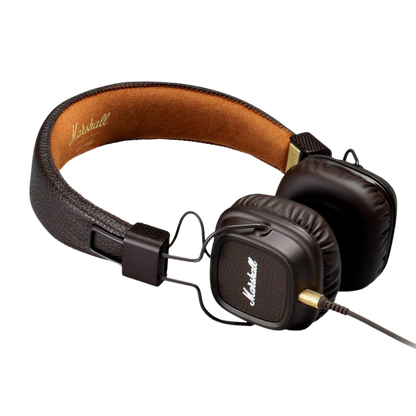 Wireless Headphone Major II brown. Bluetooth Headset with 30h of play time.
