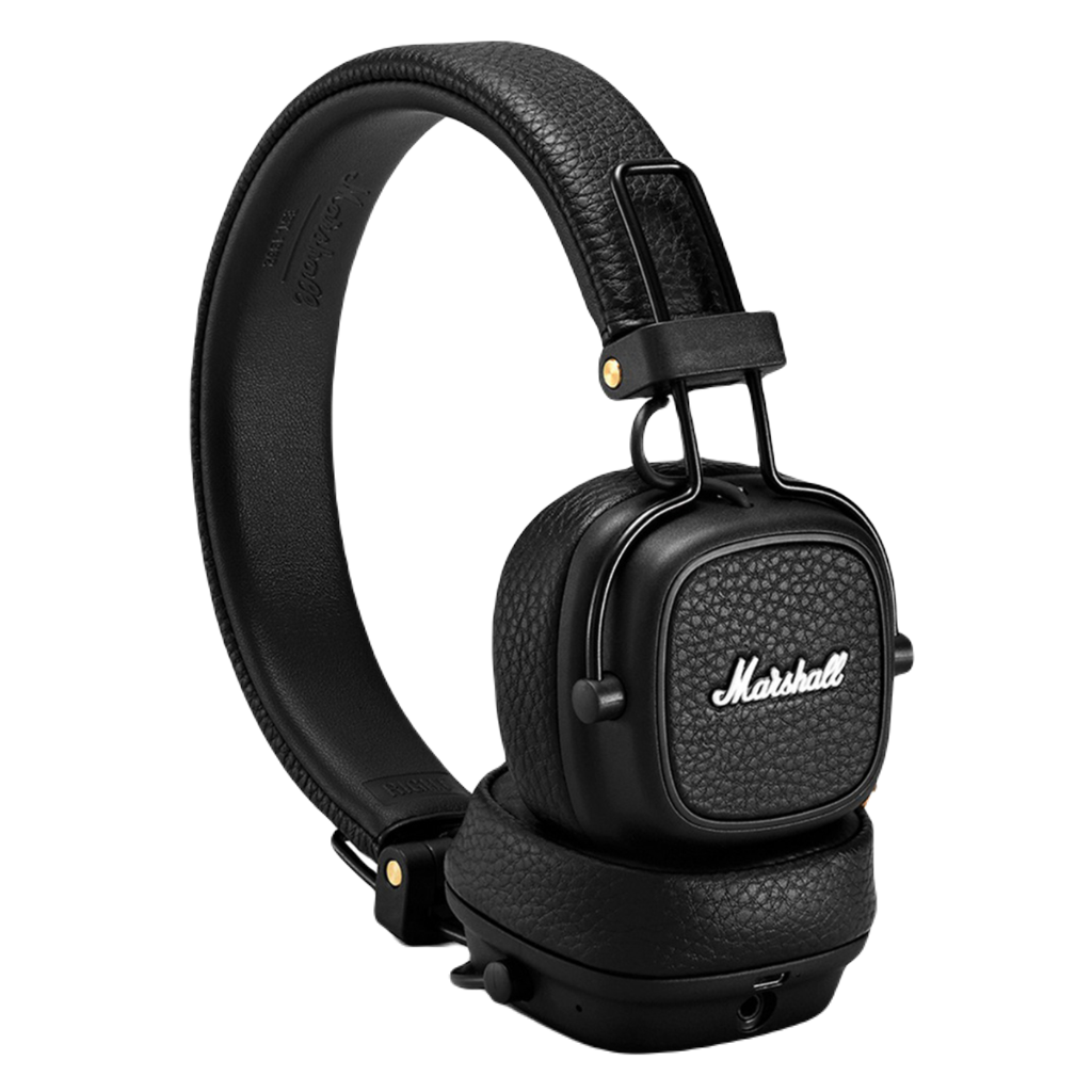 Wireless Headphone Major III black. Bluetooth Headset with 30h of play time.