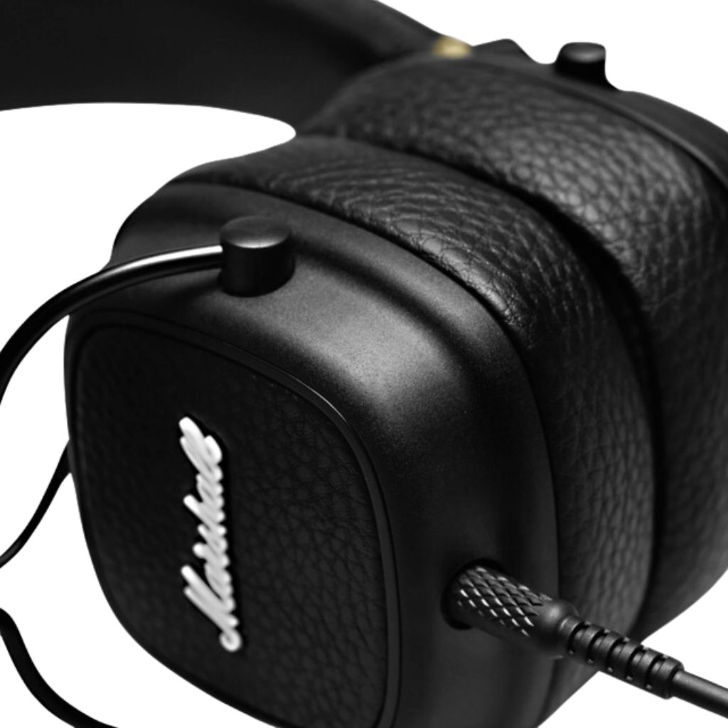 Wireless Headphone Major III black. Bluetooth Headset with 30h of play time.