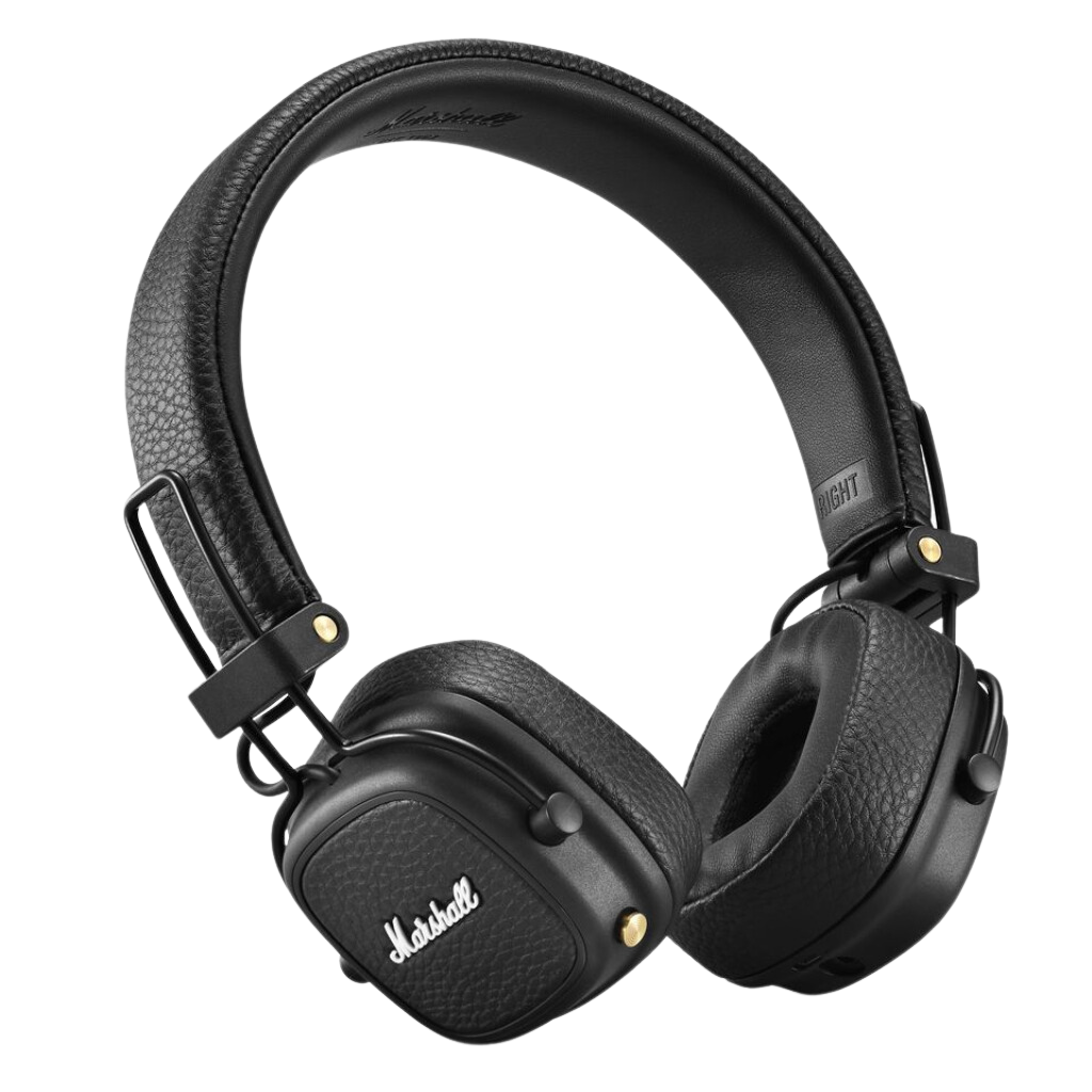 Wireless Headphone Major III black. Bluetooth Headset with 30h of play time.