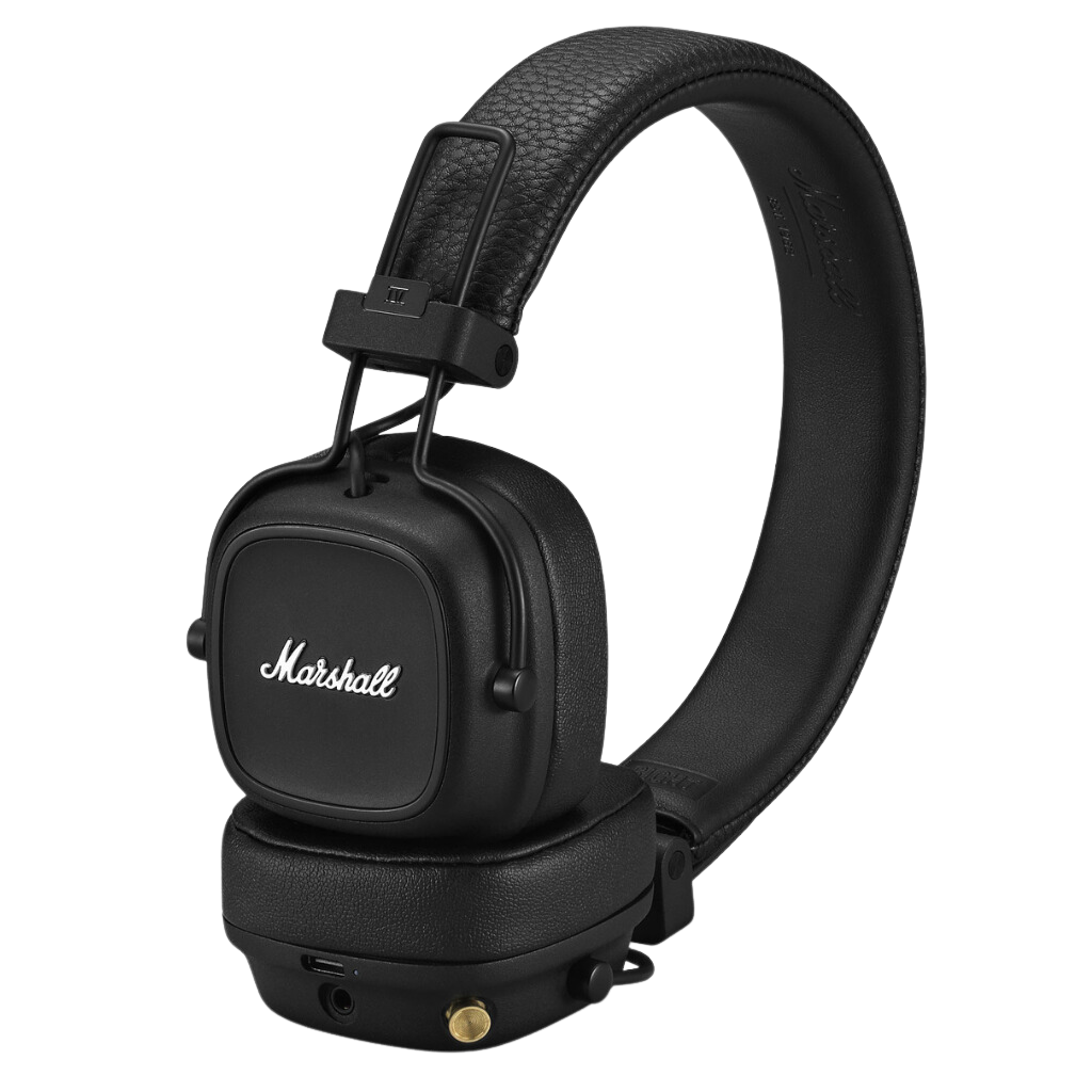 Wireless Headphone Major IV black. This Bluetooth Headset have 80h of play time.