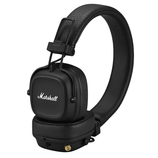 Wireless Headphone Major IV black. This Bluetooth Headset have 80h of play time.