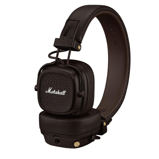 Major V brown. Wireless Headphone. Bluetooth Headset with 80h of play time.