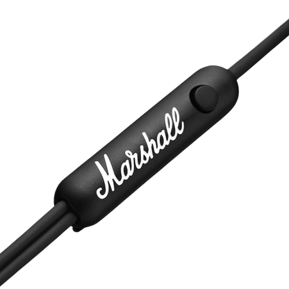 Mode Wired In-Ear Earbuds in Black and White color. This headset also have micropohone for calls.