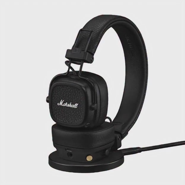 Video for Wireless Headphone Major V black. This Bluetooth Headset have 80h of play time.