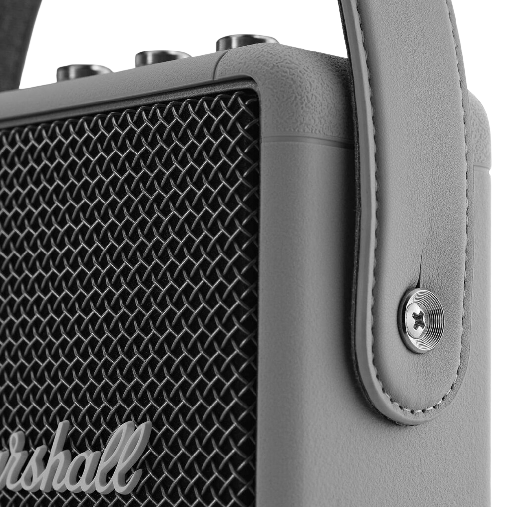 Portable Bluetooth Speaker Stockwell II in White Grey Scale Color.