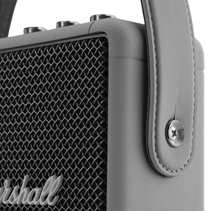 Portable Bluetooth Speaker Stockwell II in White Grey Scale Color.